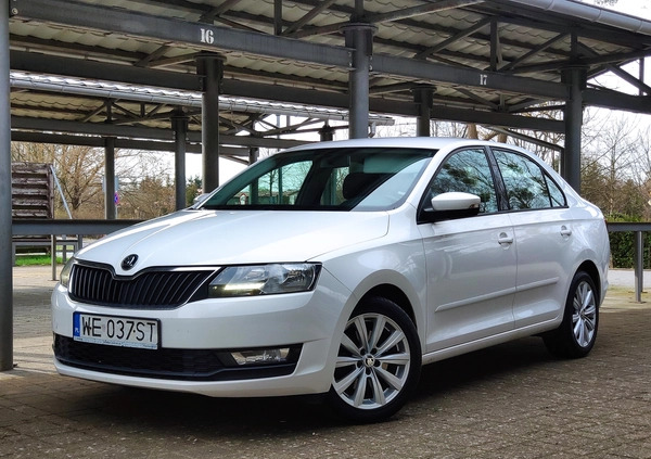 Skoda RAPID cena 32900 przebieg: 173600, rok produkcji 2018 z Sieraków małe 277